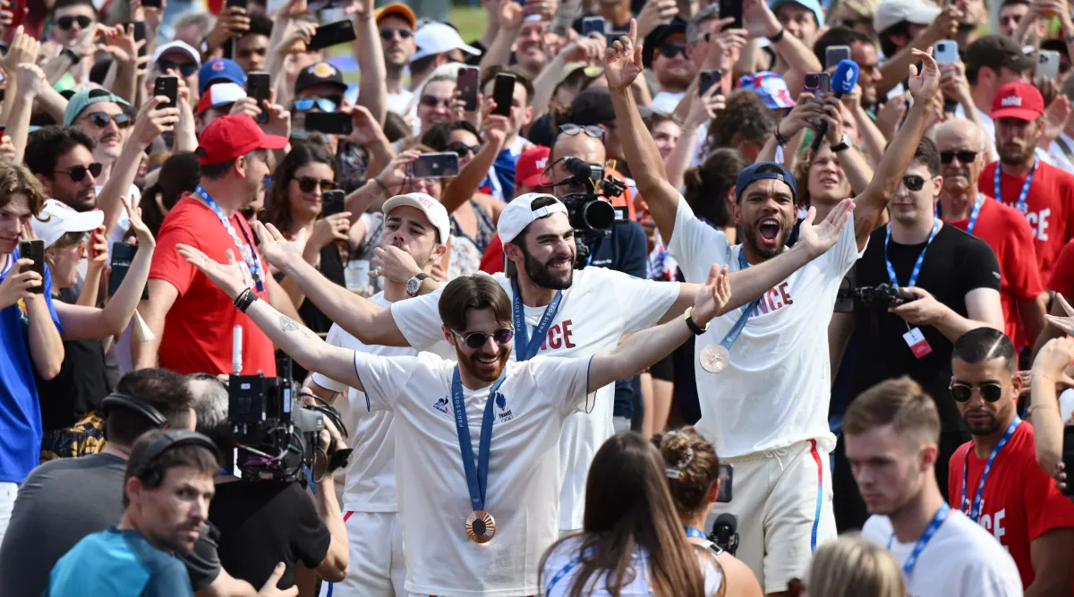 L'Equipe de France de sabre par équipe