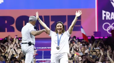 Johanne Defay célébration