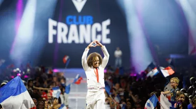 L'émotion de Nélia Barbosa au Club France