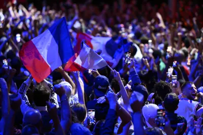 Les supporters du Club France 2024